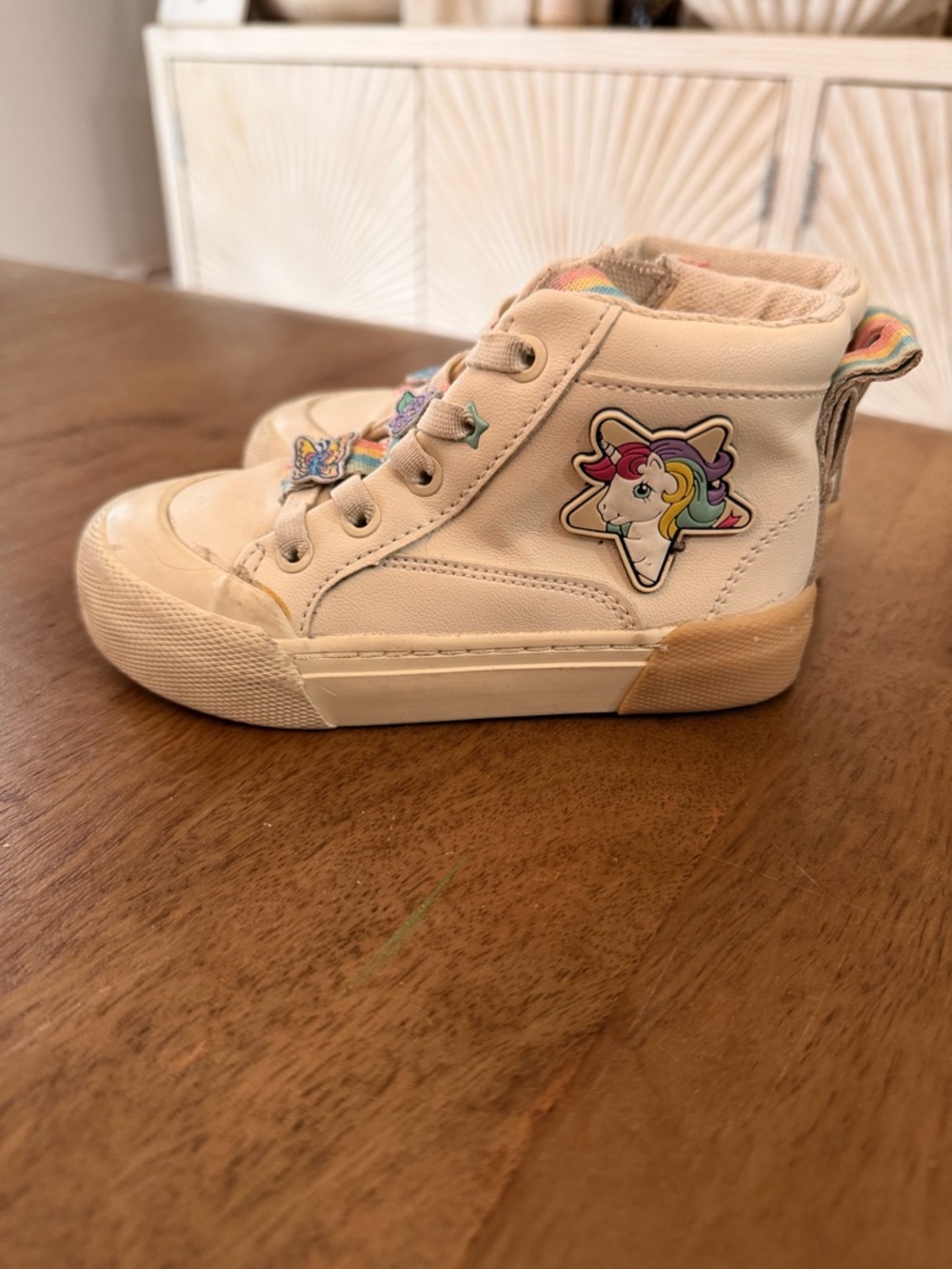 My Little Pony x Zara Kids High-Top Sneakers